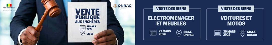 VENTE PUBLIQUE AUX ENCHÈRES 2026
